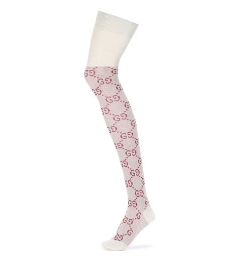 gucci thigh high socks.